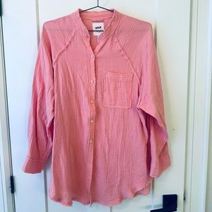 Aerie pool to party cover up shirt